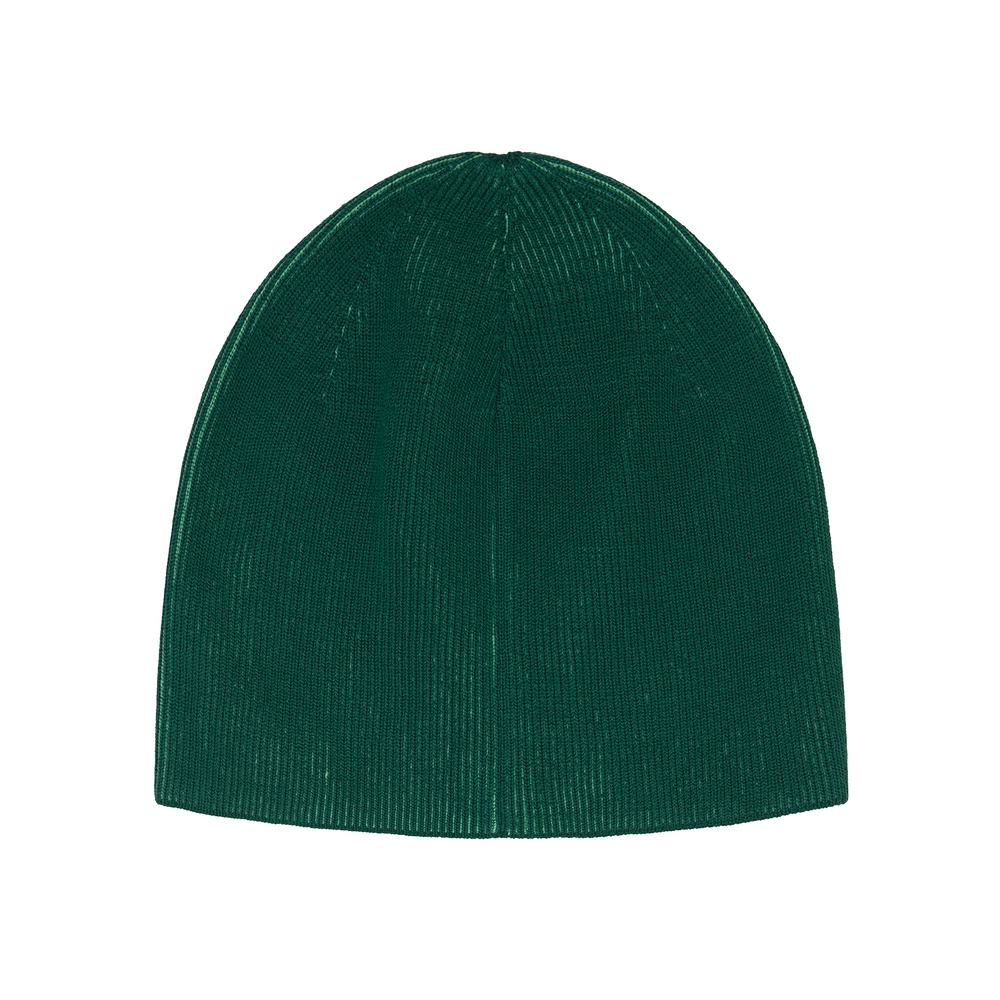 2 TONE RIBBED KNIT BEANIE [GREEN]
