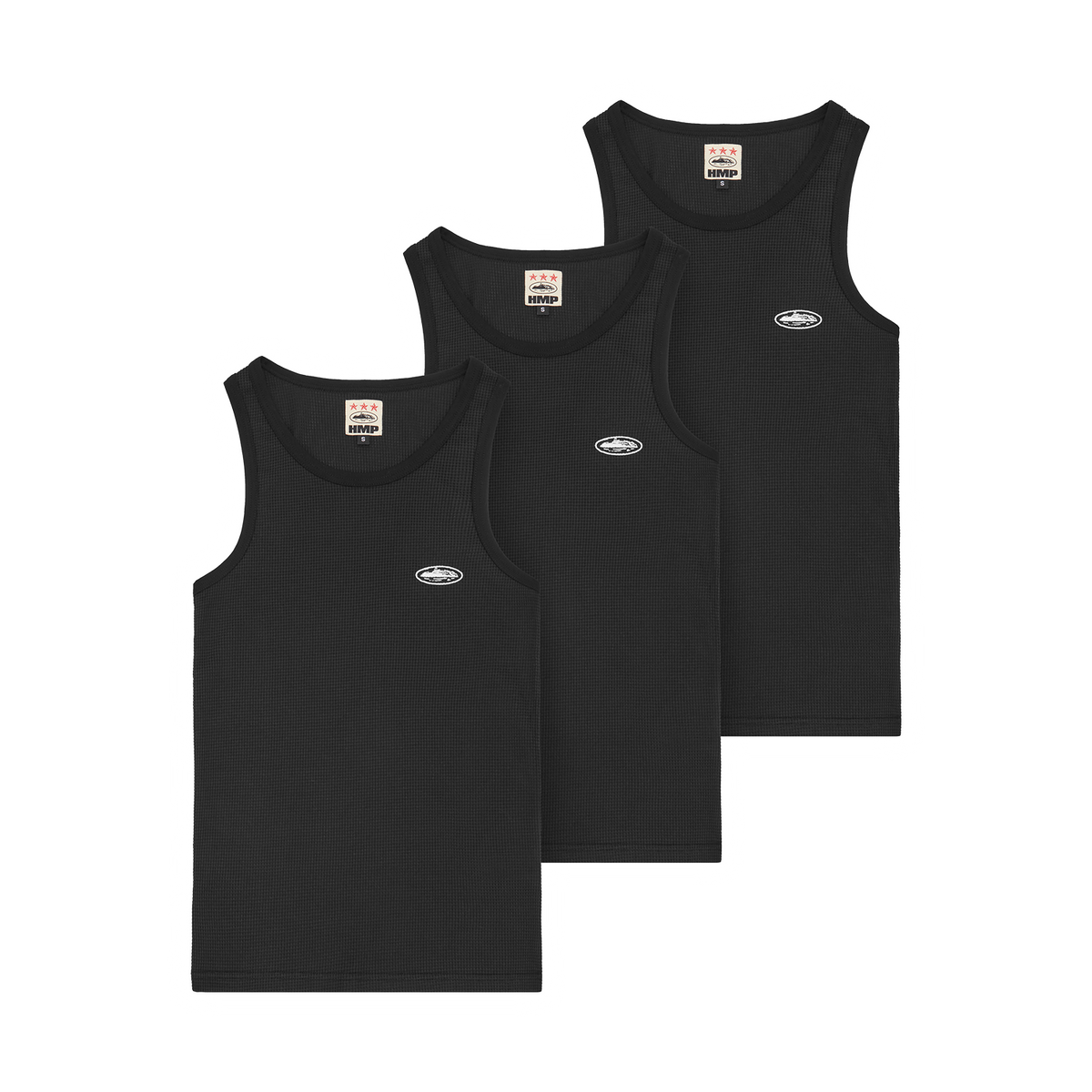HMP CLASSIC TANK TOP [3PK] [BLACK]