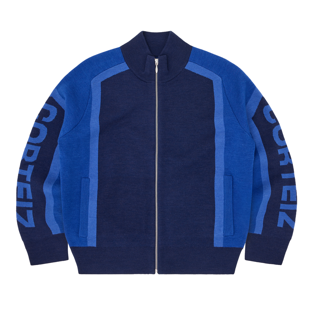 PRECISION KNIT ZIP UP [NAVY]