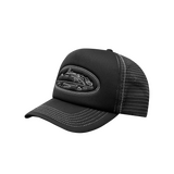 ISLAND OUTLINE TRUCKER HAT [BLACK]