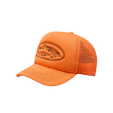 ISLAND OUTLINE TRUCKER HAT [ORANGE]
