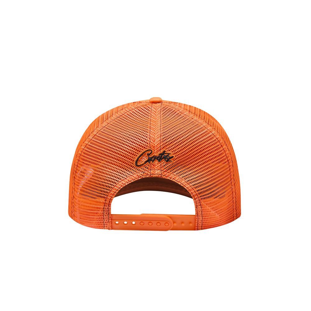 ISLAND OUTLINE TRUCKER HAT [ORANGE]