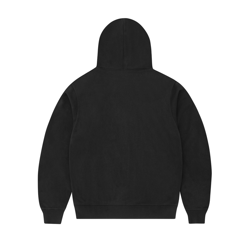 ALCATRAZ HOODIE [TRIPLE BLACK]