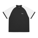 AMERICANA RAGLAN TOP [BLACK]