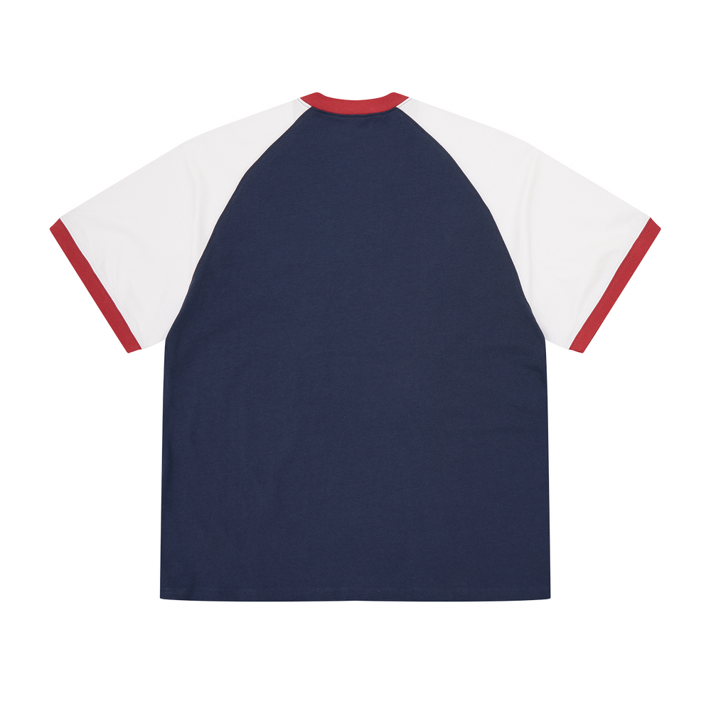AMERICANA RAGLAN TOP [NAVY]