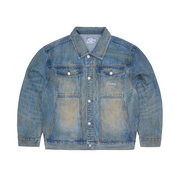 ARDWEAR PANEL DENIM JACKET [WASHED INDIGO]