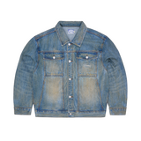 ARDWEAR PANEL DENIM JACKET [WASHED INDIGO]