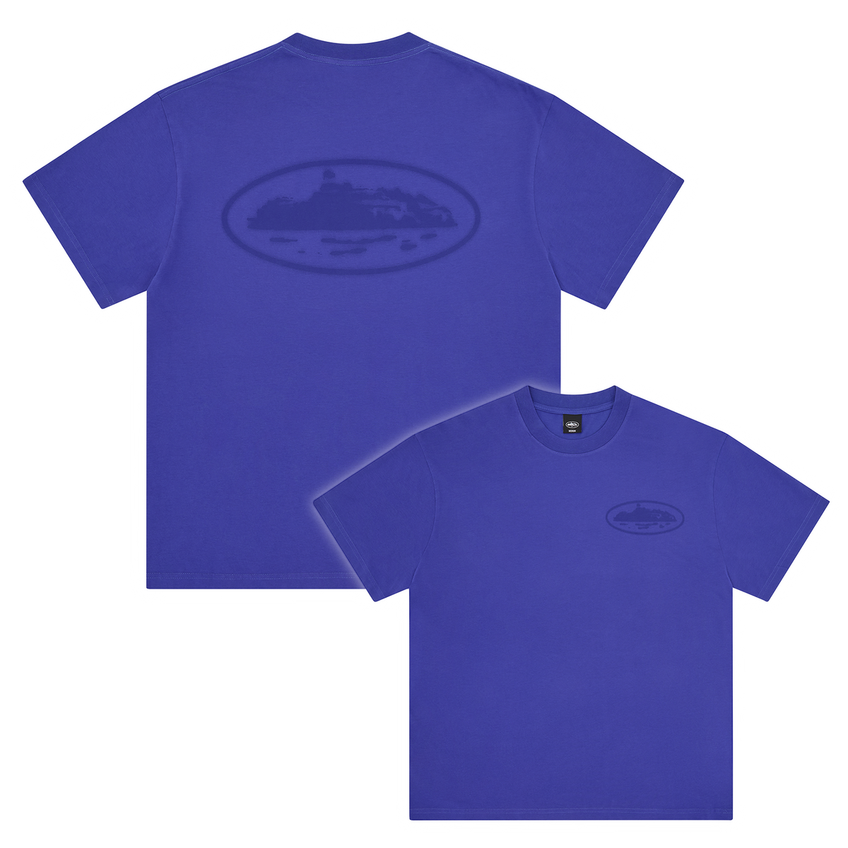 ISLAND KNOCKOUT TEE [INDIGO BLUE]