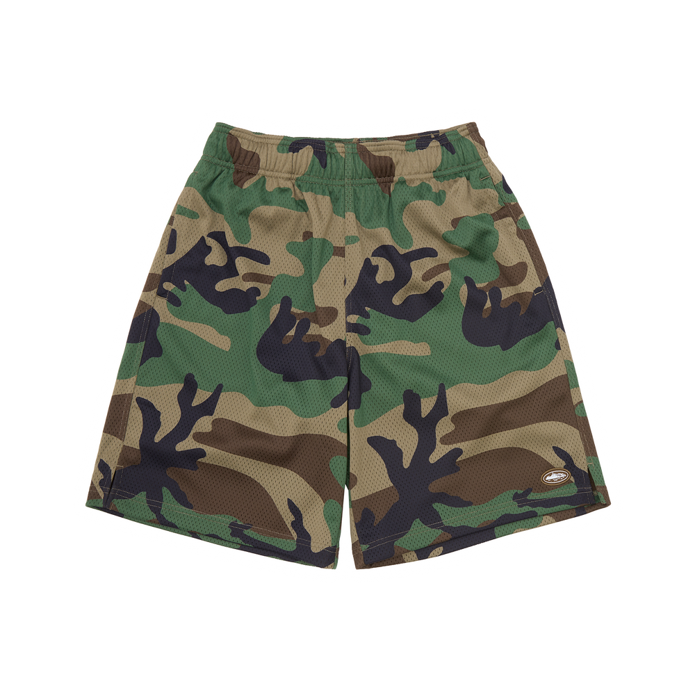 MINI ISLAND MESH SHORT [WOODLAND CAMO]
