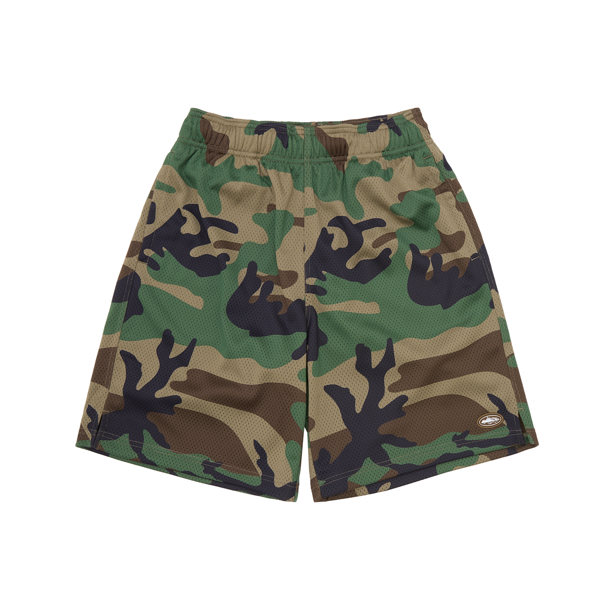 MINI ISLAND MESH SHORT [WOODLAND CAMO]