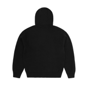 3M COLLEGE KNIT ZIP HOODIE  [BLACK]