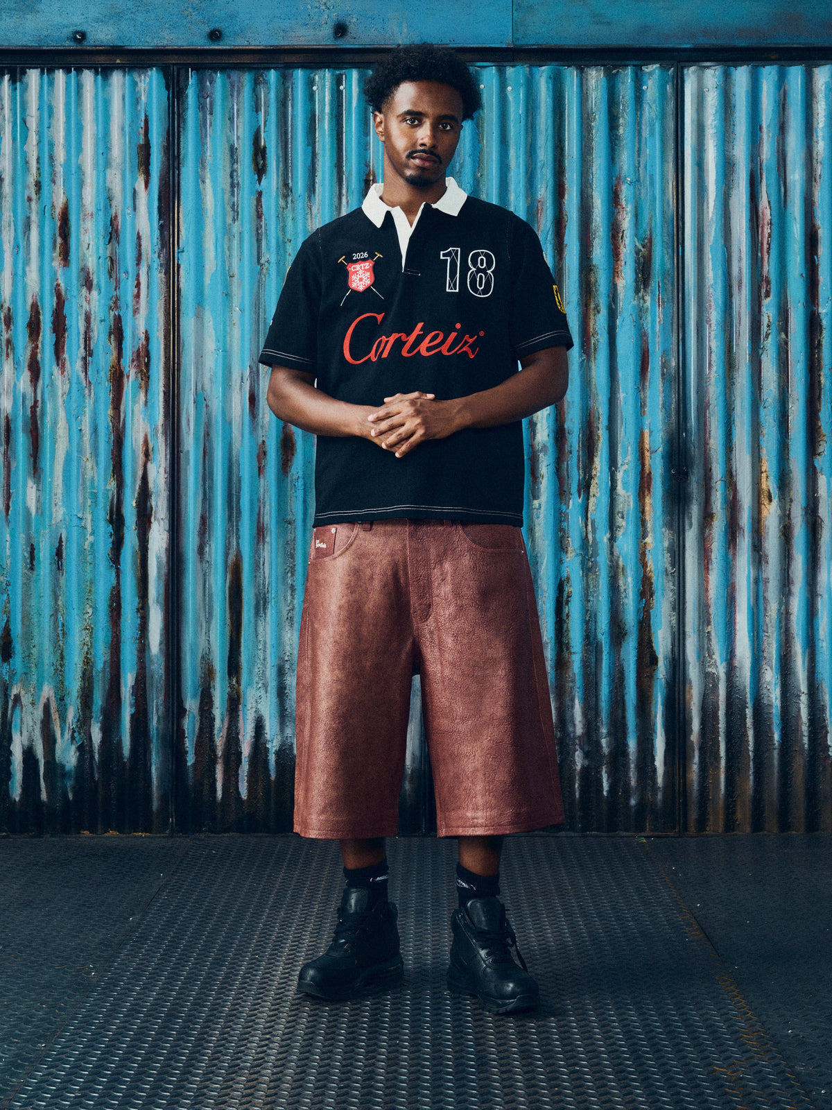 ARDWEAR LEATHER SHORT [RUST]