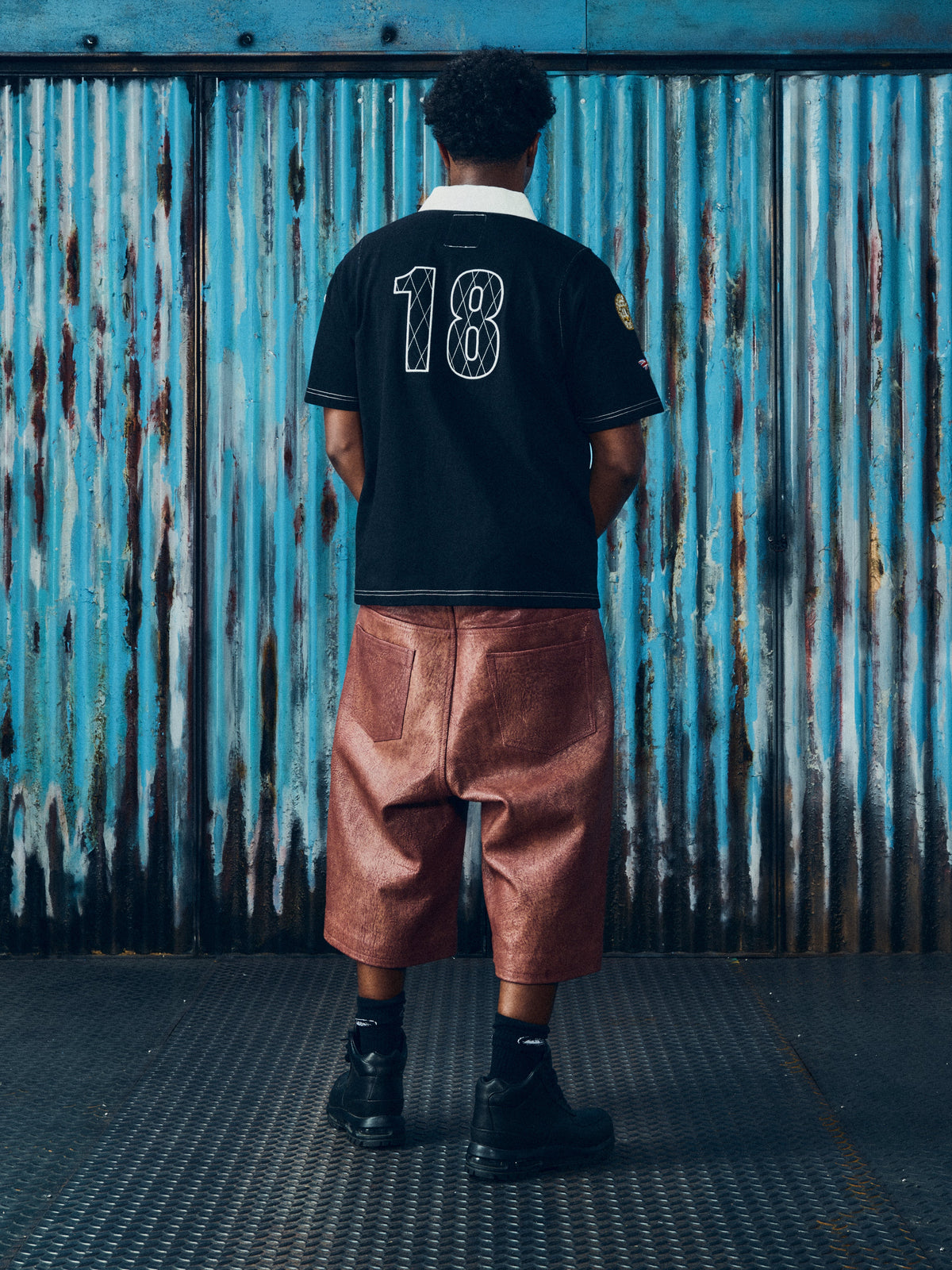 ARDWEAR LEATHER SHORT [RUST]