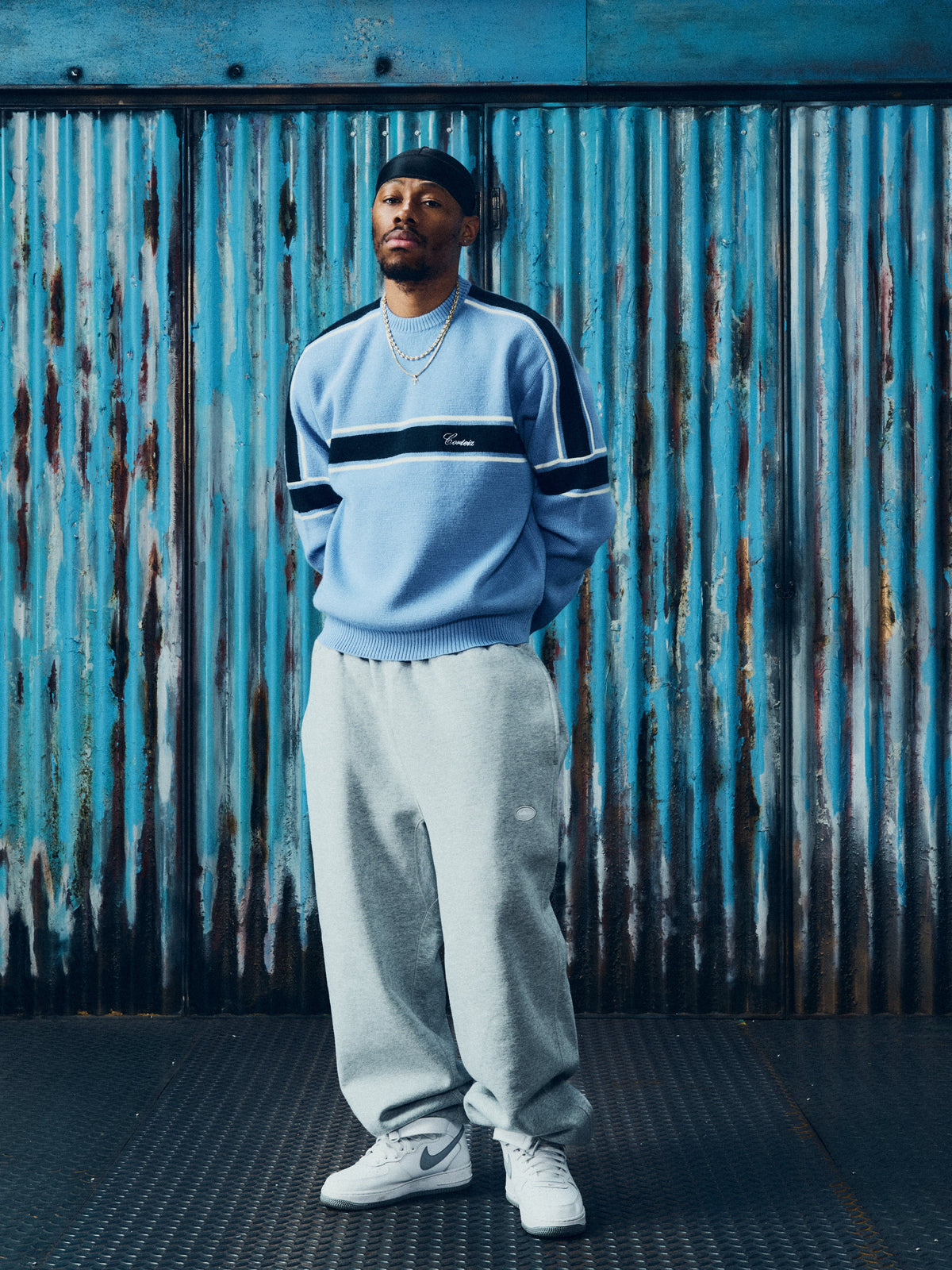 TURISMO KNIT SWEATER [BABY BLUE]