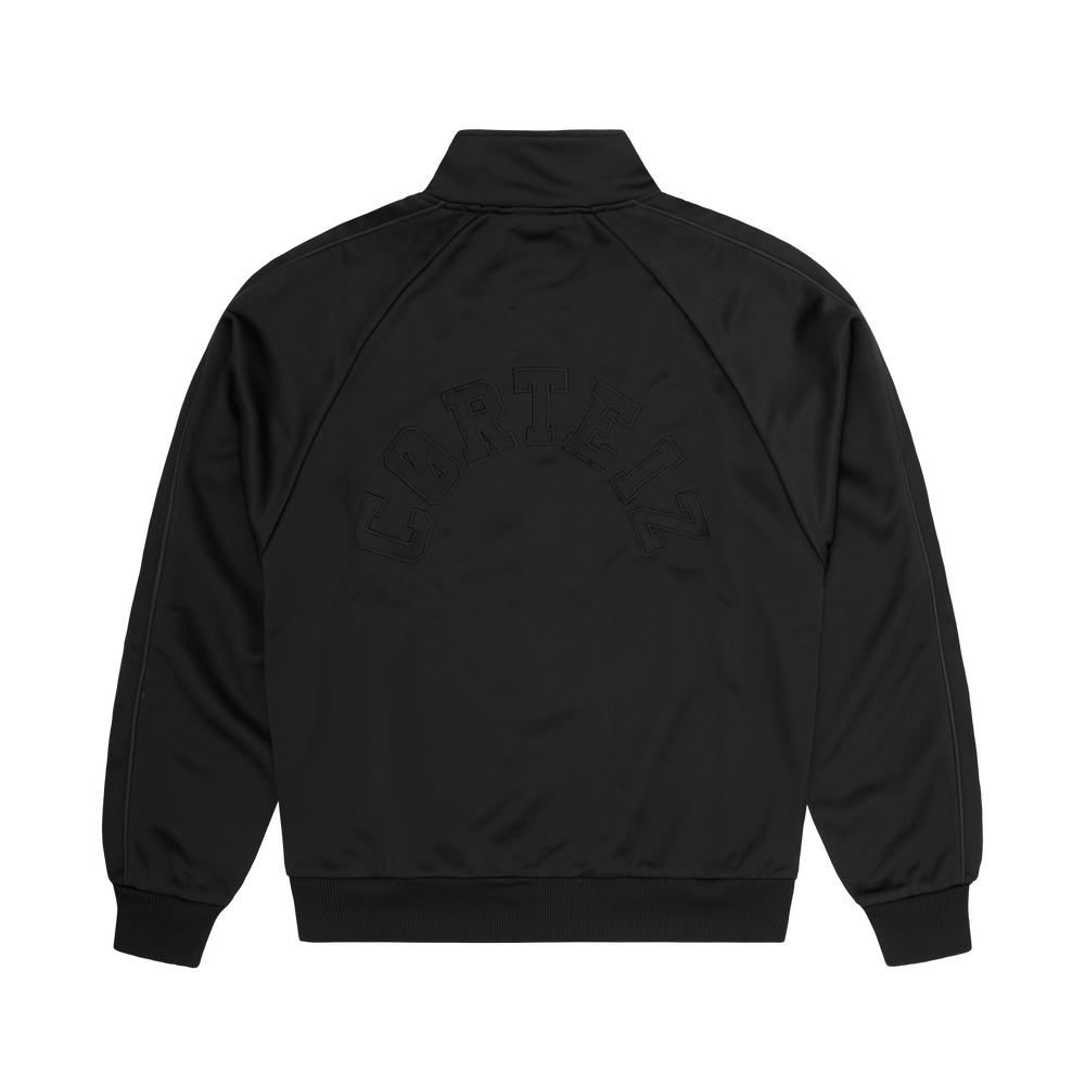 CREST ARCH TRACK JACKET [TRIPLE BLACK]