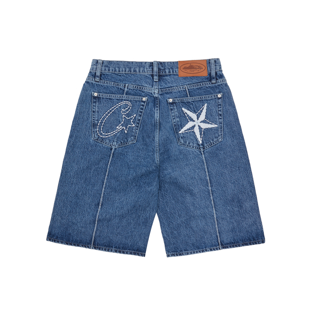 C-STAR DENIM SHORT [MIDWASH]
