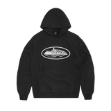 ALCATRAZ HOODIE [BLACK & WHITE]