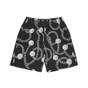 CHAINS MESH SHORT [BLACK]