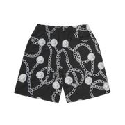 CHAINS MESH SHORT [BLACK]