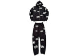 CORTEIZ X DENIM TEARS COTTON WREATH SWEATSUIT [BLACK/WHITE]