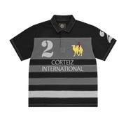 DUBAI POLO SHIRT [BLACK / GREY]
