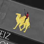 DUBAI POLO SHIRT [BLACK / GREY]