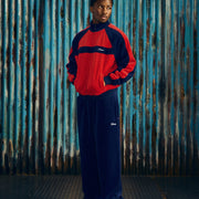 PISTA VELOUR TRACK PANT [NAVY]