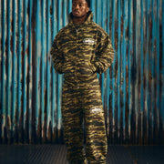 ISLAND PUFF PRINT ZIP HOODIE [DIGI CAMO]