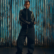 PRECISION KNIT ZIP UP [BLACK]