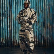 DIPLOMATIC ZIP HOODIE [WASHED CAMO]