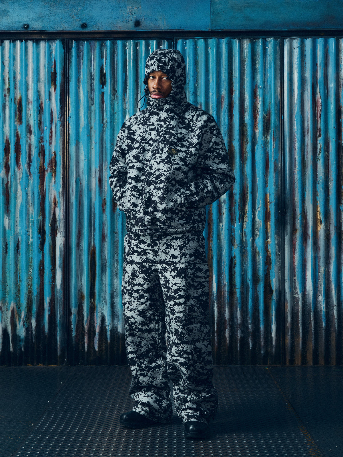 GUERILLAZ CARGO PANT [REFLECTIVE CAMO]
