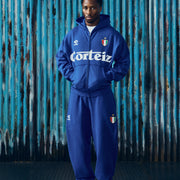 GHINI ZIP HOODIE [ROYAL BLUE]