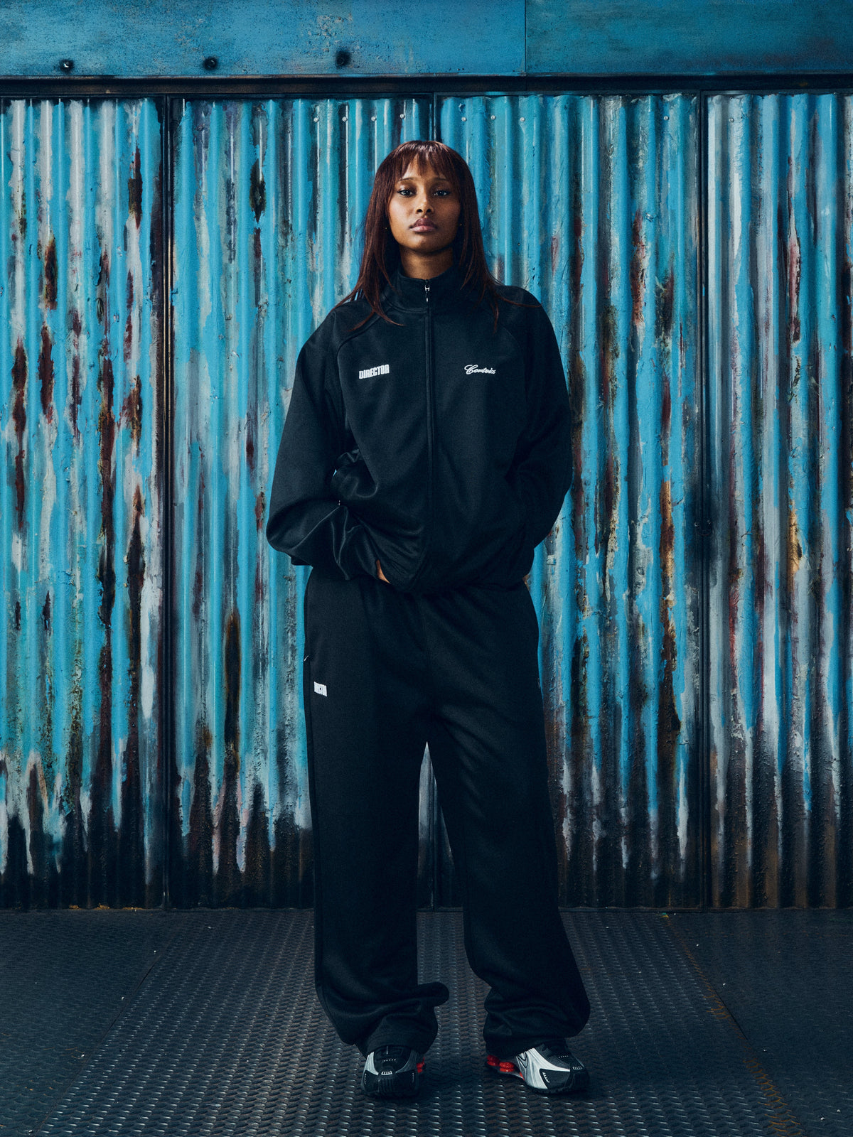 GABRIEL MOSES TRACK PANT [BLACK]