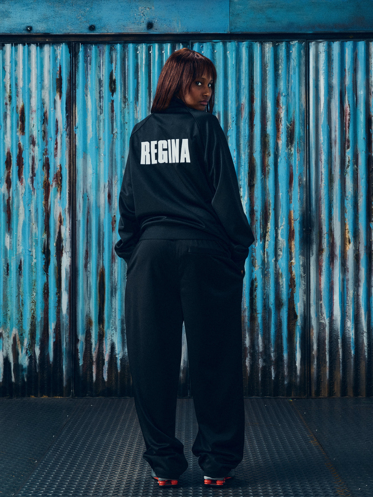 GABRIEL MOSES TRACK PANT [BLACK]