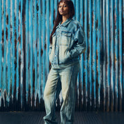 ARDWEAR PANEL DENIM JACKET [WASHED INDIGO]