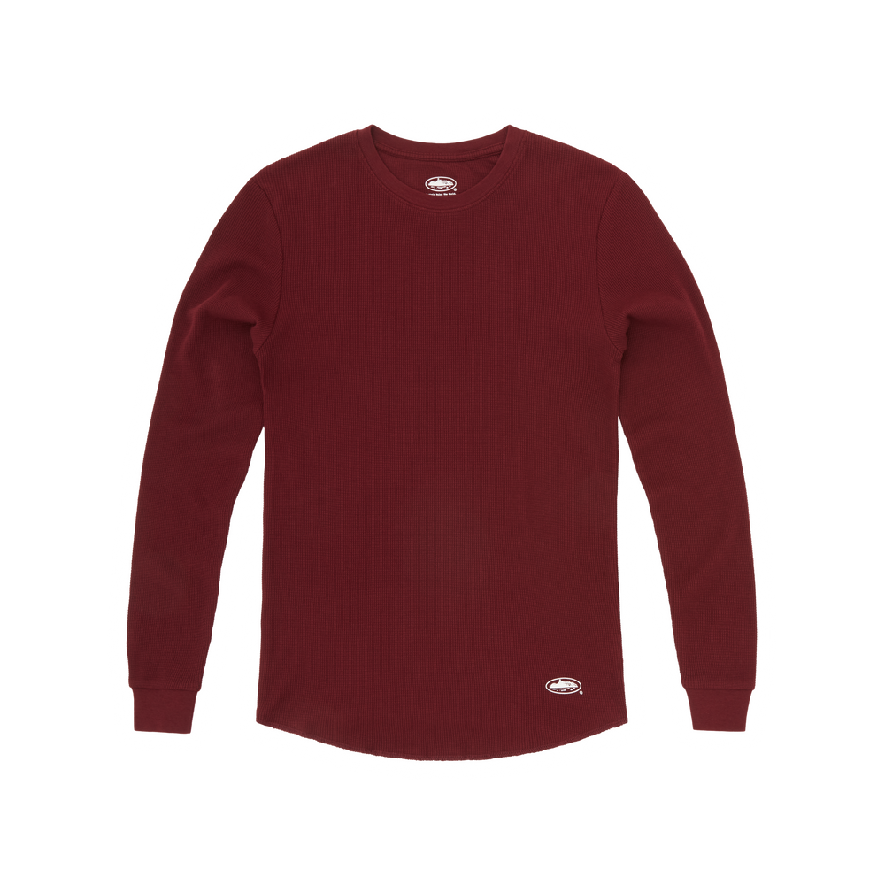 GUERILLAZ THERMAL LS TEE [BURGUNDY]