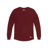 GUERILLAZ THERMAL LS TEE [BURGUNDY]