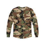 GUERILLAZ THERMAL LS TEE [WOODLAND CAMO]