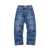 HANDWRITTEN BAGGY JEANS [MIDWASH INDIGO]