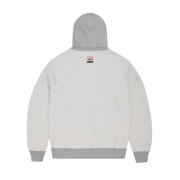 HMP CONTRAST HOODIE [HEATHER GREY]