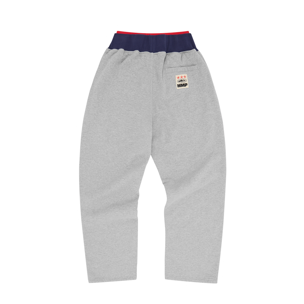 HMP DOUBLE UP SWEATPANT [HEATHER GREY]