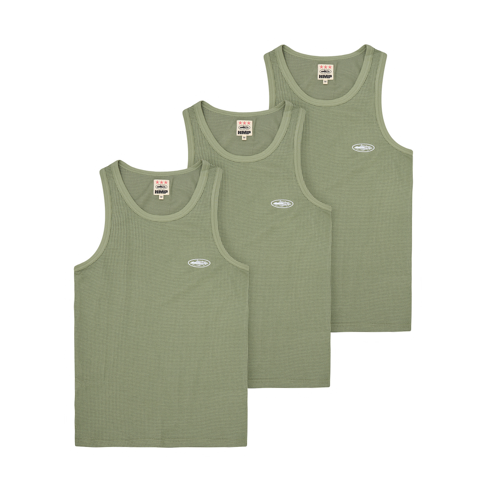 HMP CLASSIC TANK TOP [3PK] [OLIVE]