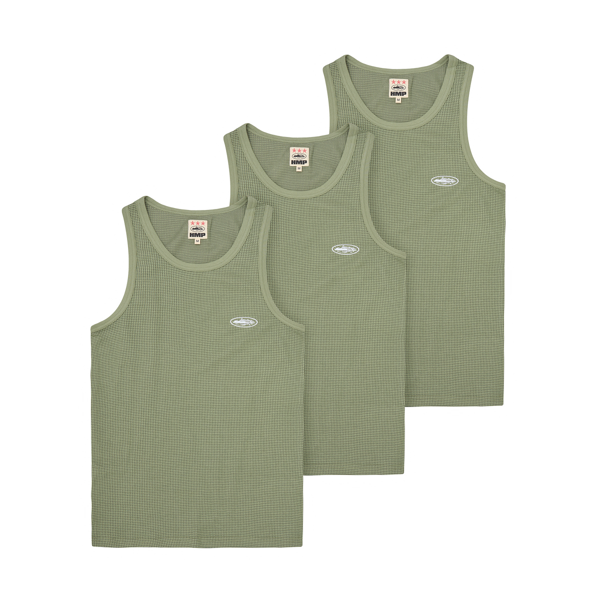 HMP CLASSIC TANK TOP [3PK] [OLIVE]