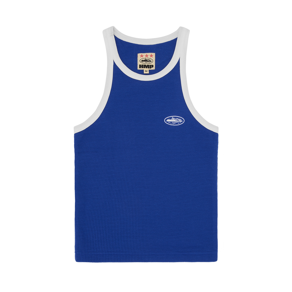 WOMENS CLASSIC TANK TOP [ROYAL BLUE/WHITE]