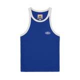 WOMENS CLASSIC TANK TOP [ROYAL BLUE/WHITE]