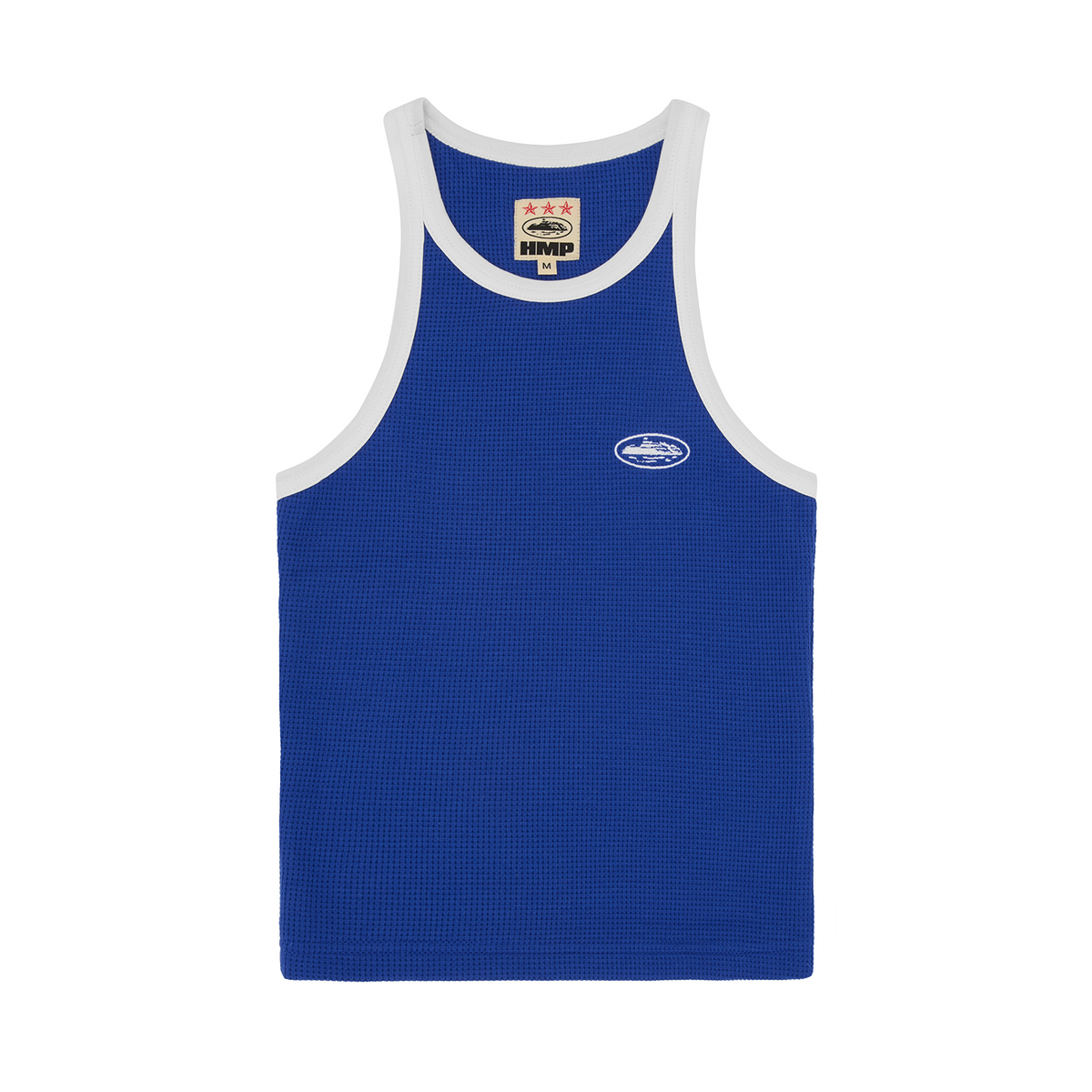 WOMENS CLASSIC TANK TOP [ROYAL BLUE/WHITE]