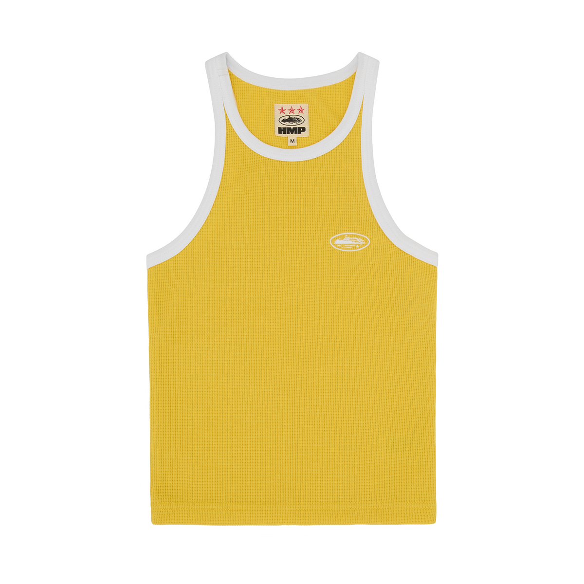 WOMENS CLASSIC TANK TOP [YELLOW/WHITE]