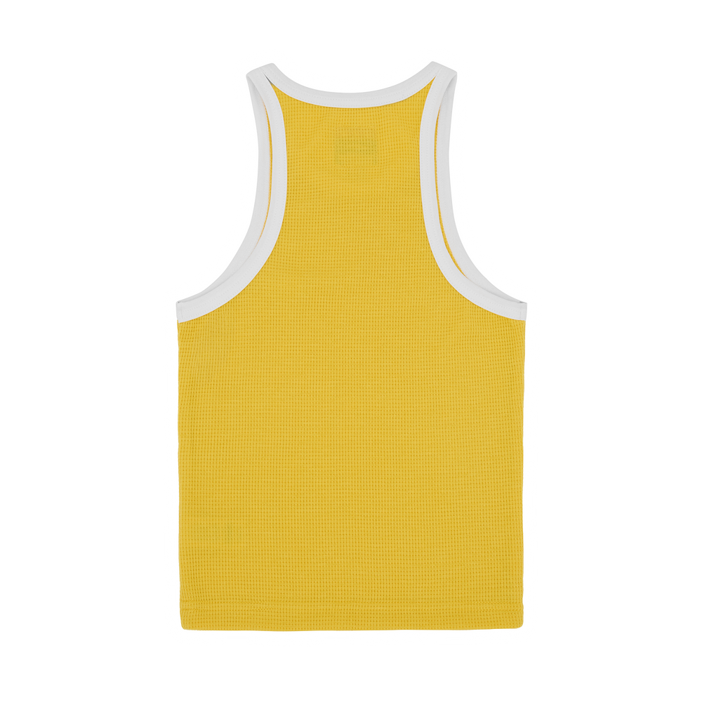 WOMENS CLASSIC TANK TOP [YELLOW/WHITE]