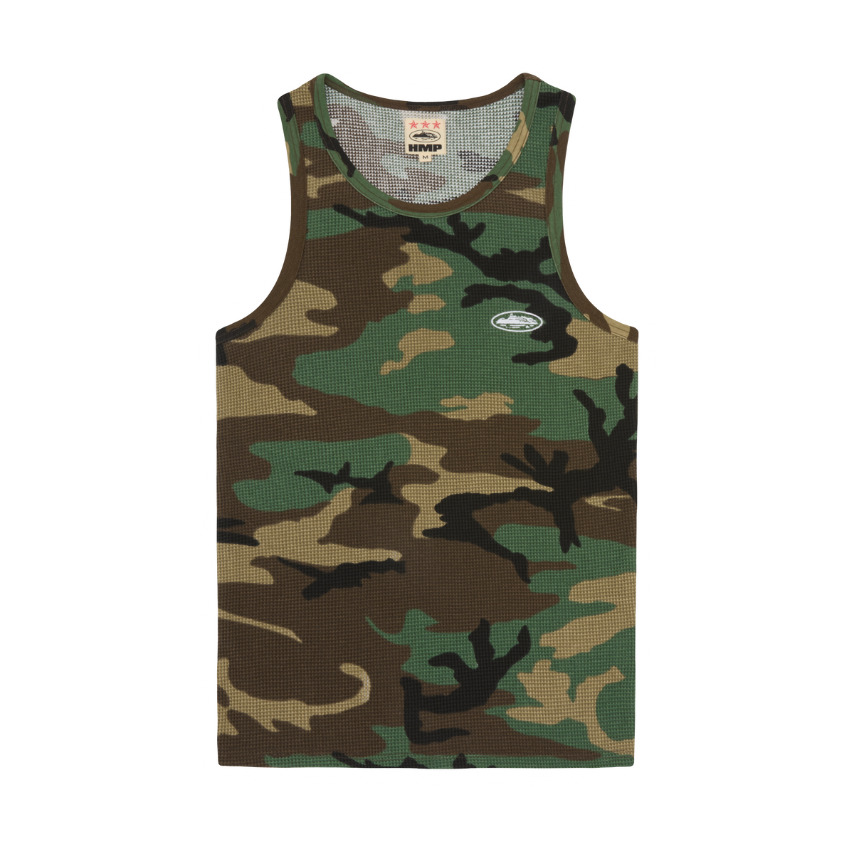 HMP CLASSIC TANK TOP [WOODLAND CAMO]