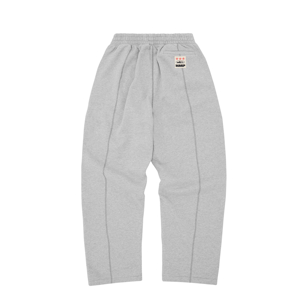 HMP OPEN HEM SWEATPANT [HEATHER GREY]